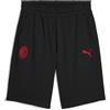 Puma Ac Milan Puma Pantaloncini Shorts Essentials Fleece UOMO Nero 2024 25