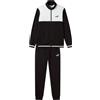 Puma Tuta Intera Completa UOMO Puma Essentials FZ Sweat Nero Bianco Cotone Garzato