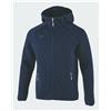Joma Giacca Sportiva felpa cappuccio UOMO Joma SoftShell Basilea Blu