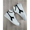 Diadora Scarpe Sneakers UOMO Diadora T2 GAME L HIGH WAXED Nero Scarabeo Vera pelle