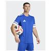 adidas Maglia calcio padel tennis UOMO Adidas Royal White Squadra 25 Jersey multisport
