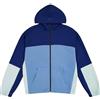 Champion Giacca Sportiva Felpa UOMO Champion Blu Color Block HD FZ Cotone