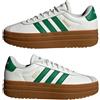 adidas Scarpe Sneakers DONNA Adidas VL Court Bold Platform W DONNA Bianco Verde pelle
