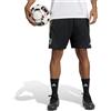 adidas Juventus Adidas Pantaloncini Shorts Nero 2025 26 con TASCHE a ZIP Tempo Libero