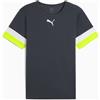 Puma Maglia calcio tennis Padel UOMO Puma individualRISE Jersey Grigio poliestere