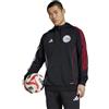 adidas Ajax Amsterdam Adidas Felpa Allenamento Track Hoodie Nero con tasche 2025 26