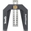 kwb 092100 Misuratore di profondità per frese e seghe circolari incl. 2 scale di misurazione in cm e pollici