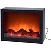 HOMEDONIA 72110 Camino Led, Colori Assortiti, 29 x 10 x 23 Cm