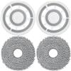 S YTALAND Ytaland, 2 pezzi di ricambio per Roborock QRevo Curv/QRevo Edge/Saros 10R/Qrevo Curv S5X/Qrevo EDGE S5A, panno in microfibra lavabile