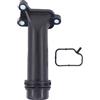 Doo Engy Flangia di raffreddamento per Serie 1 F20 F21, Serie 2 F22, Serie 3 E90 F30 E92 E93 F34 E91 F31, Serie 4 F33 F32 F36, Serie 5 F10 F07 F11, Serie 6 F12 F13, Serie 7 F01, X1 E84, X3 F25, X4 F26, X5 E70