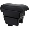 OYHCM Bracciolo Compatible with Seat Ibiza 6j Ibiza Bracciolo Console Centrale Braccioli Poggiabraccio Braccio Vano Portaoggetti Doppio Spazio di Archiviazione