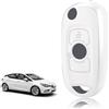 TOOMUME Cover Chiave TPU, Custodia Chiave 2 Tasti Adatto per Opel Vauxhall Astra K Corsa E Mokka X Buick Verano Encore Envision Regal Lacrosse, Copri Chiavi Guscio Chiave Auto Telecomando