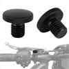 Evermotor tappi specchietti M8XP1.25 moto 2 filettatura destro M8 Coppia di tappi di chiusura per specchietti retrovisori per moto in alluminio CNC 2 pezzi in senso orario