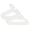 BIECO appendini bieco Bebé Bambino Hanger appendiabiti grucce di plastica per bambini per la conservazione guardaroba lunghezza armadietto 29,5 centimetri, 16 pezzi, bianco, stretto, ARTN 90.016.147
