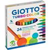 CARTOLERIA Giotto Turbo Color - Astuccio 24 Pennarelli Lavabili Punta Fine