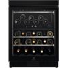 Electrolux Selezione Electrolux Cantina vino da incasso EWUD140B8B finitura Intuit Matt nero opaco da 60 cm