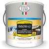 TIXE Isoltix H2O - Guaina Impermeabilizzante Universale ad Acqua per Balconi e Terrazze, BIANCO 04 KG
