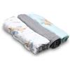 BabyOno Natural Bamboo Diapers Blue-Grey 3 pz