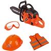 F Fityle Motosega Giocattolo per Bambini, Giocattolo educativo per Giardinaggio all'aperto, per Bambini in età prescolare, Strumento di Gioco di finzione, Style a