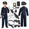JOYIN Toy Deluxe Costume da Agente di Polizia e Set di Giochi di Ruolo per Bambini per Halloween