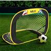 Nils Camp Porta da calcio pieghevole e portatile Pop Up 110 x 78 cm