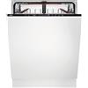 AEG Lavastoviglie Integrata Totale ProClean FSE74627P, 60 Cm, 13 Coperti, Tecnologia AirDry e SatelliteClean, GlassCare 7000, Lava i Cristalli Senza Timore, QuickSelect, Bianco, Classe C