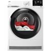 AEG Serie 7000 Asciugatrice a Pompa di Calore, 9 kg, TR7HGAM9C, Tecnologia SensiDry, Display LCD Touch Control, 10 Programmi, Filtro Easy Flow, Oblò Reversibile, 64 dB, 850x596x636 mm