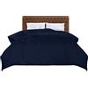 Utopia Bedding Piumone Primavera/Estivo, Piumino Leggero, Trapunta Primavera/Estivo 100% Microfibra in Fibra Cava Blu Navy, 220x260 cm