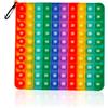 jiuzcare Pop Its Fidget Toy Push Bubble Antistress Pop Gioco Sensoriale Giocattolo in Silicone Sensory Toy Set Multicolor Educativo per la Matematica Rilassante Popit Adulti e Bambini