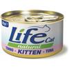 LIFE CAT Natural Kitten TONNO 85 GR Prezzo x 24 unità