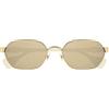 Gucci Occhiali da Sole GG1593S 002 Oro/Rosa Unisex