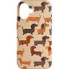 Funny Fun Dog pattern designs Sausage Do Motivo divertente con cane salsiccia, bassotto Custodia per iPhone 16