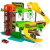 Dickie Toys - Jungle Garage con Auto in Metallo, su 3 Livelli con Ascensore e Tunnel, per Bambini dai 3 Anni, (50x55x32 cm), 203338000