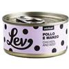 LEV Pollo e Manzo in Acqua di Cottura 70g Lattina