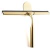 Jokerzi Doccia in acciaio inossidabile Golden Wide Glass Puller Doccia in silicone di alta qualità con staffa senza foratura...