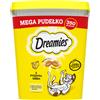 DREAMIES Mega Box 350 g - alimento complementare per gatti adulti, con delizioso formaggio