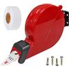 KOQICALL Distributore di biglietti Prendi un sistema di numeri con 1 rotolo di carta a 3 cifre 2 gruppi numero da 000 a 999 (3 cifre, rosso)