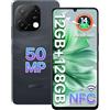 UMIDIGI G9C 50MP Smartphone Android 14,Display 90Hz 6.75 HD+,12(6+6) GB RAM,128GB/2TB,Batteria 5.000 mAh,Resistenza IP53,Processore 2,2GHz,Chager Incluso,4G Doppia SIM/Bluetooth 5,4/GPS/NFC,Nero