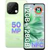 UMIDIGI G9C 50MP Smartphone Android 14,Display 90Hz 6.75 HD+,12(6+6) GB RAM,128GB/2TB,Batteria 5.000 mAh,Resistenza IP53,Processore 2,2GHz,Chager Incluso,4G Doppia SIM/Bluetooth 5,4/GPS/NFC,Verde