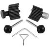 Estink Kit Fasatura Motore 6 Pezzi 1.2-2.0 Benzina | Bloccaggio albero motore, 2 lucchetti, per motori 1.2/1.4/1.9/2.0 benzina