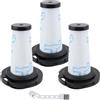 Attemart Filtri di Ricambio per Rowenta X-Pert 7.60 Animal/X-Force Flex 9.60 Aqua RH6A31 RH6A33 RH6A73 RH20C0 RH2077 X-Nano RH1127 RH1129 Aspirapolvere Accessori, Alternativa a ZR009010, 3 pezzi