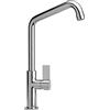 PIRALLA Rubinetto Miscelatore monoforo per lavello cucina Piralla serie Vela con bocca alta orientabile 0VE00107A16 cromato