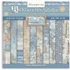 Blocco di Carte Scrap Backgrounds Silent Sea cm 20 X 20