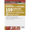 Edizioni Simone Concorso Ministero dell'Interno - 159 Operatori tramite Centri Per l'Impiego (CPI) - 121 Operatori amministrativi - 38 Operatori tecnici