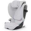 Cybex Gold Cybex Solution G2 i-Size Seggiolino Auto 100-150 cm, Isofix, Reclinabile e Ripiegabile, Protezioni Laterali - Fog Grey