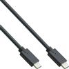 Inline Cavo USB 3.2 Gen.2 - connettore USB Type-C/connettore USB Type-C, nero, 1 m