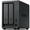SYNLOGY Synology DS725+ NAS 2 bay Ryzen R1600 4GB RAM Nero per Casa e Ufficio