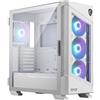 MSI MPG VELOX 100R WHITE Case PC Midi Tower Bianco con Vetro Temperato ATX