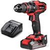 EINHELL TRAPANO AVVITATORE BATTERIA TE-CD 18/44 LI-I CON 1 BATTERIA 2,5 AH VOLT 18 X-CHANGE EINHELL