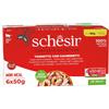 SCHESIR COMPLETE NUTRITION JELLY TONNETTO CON GAMBERETTI (6 x 50 GR.)